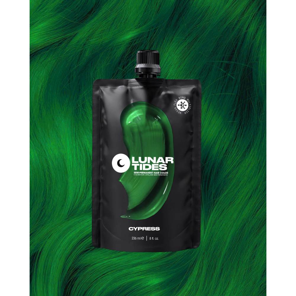 Lunar Tides - Cypress Haarfärbemittel Semipermanenter Haarfarbstoff - 8 oz / 236 ml - One Size - Grün